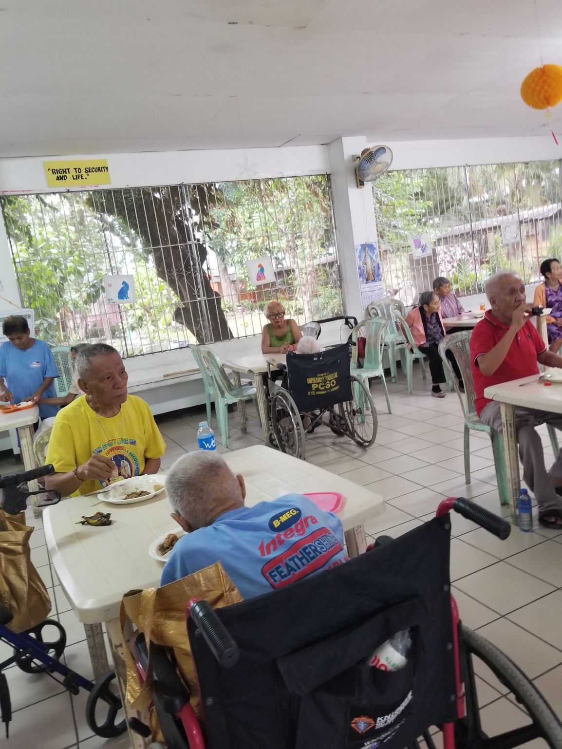 Implementation at St. Vincent Home for the Aged, Bacolod City